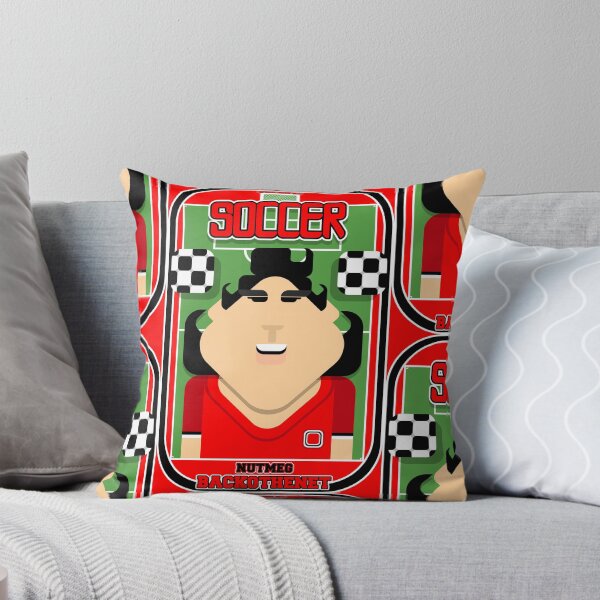 Item preview, Soccer/Football Red and Black - Nutmeg Backothenet - Indie version designed and sold by boxedspaper.