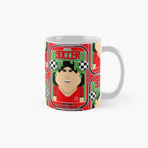 Item preview, Soccer/Football Red and Black - Nutmeg Backothenet - Indie version designed and sold by boxedspaper.
