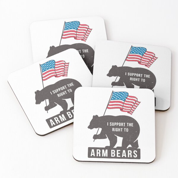 Item preview, I support the right to Arm Bears designed and sold by Primotees.