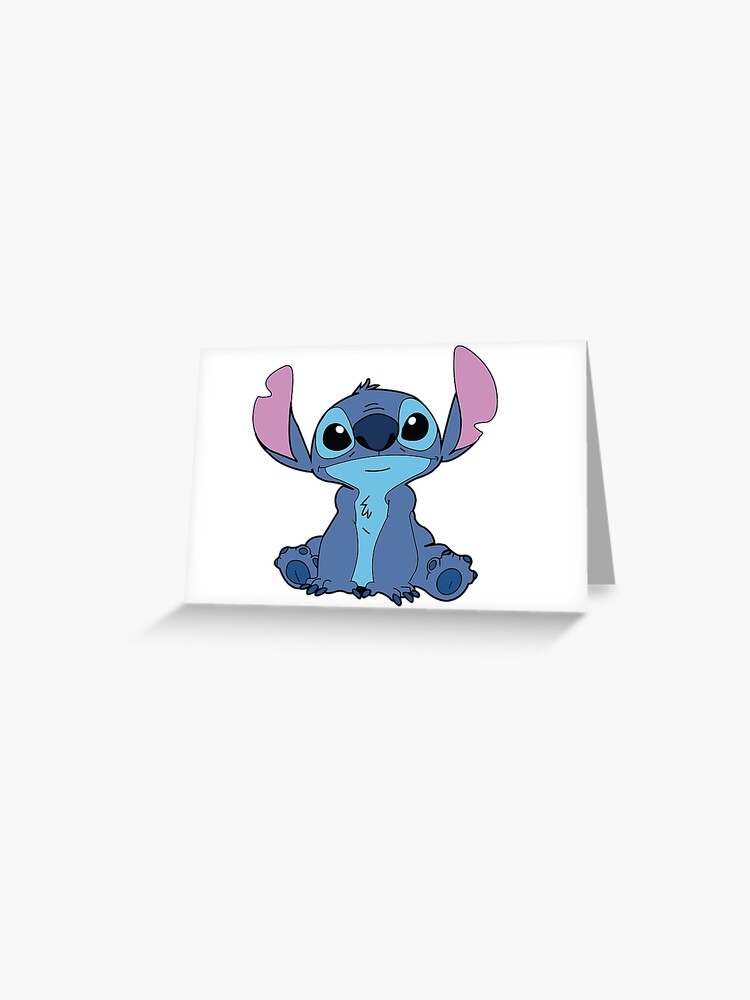 Stitch Cute Pocket Stitch/Gifts Friends Greeting Card for Sale by