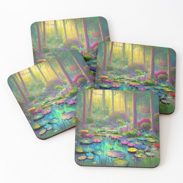 Item preview, Muted Magic of the Fairy Garden - A Whimsical Watercolor World designed and sold by WBP Mart.