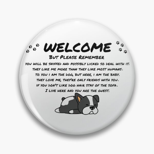 Item preview, Welcome Pug Sleeping designed and sold by Namsus-Printing.