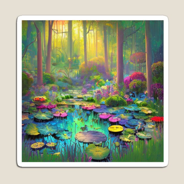 Item preview, Muted Magic of the Fairy Garden - A Whimsical Watercolor World designed and sold by WBP Mart.