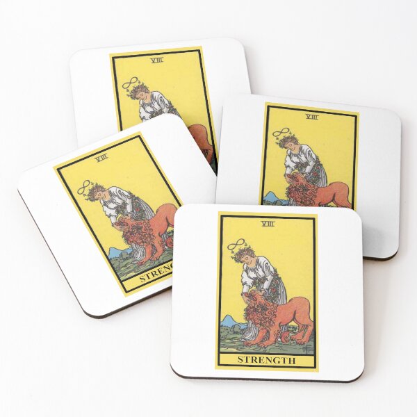 Item preview, STRENGTH Tarot  designed and sold by modymada.
