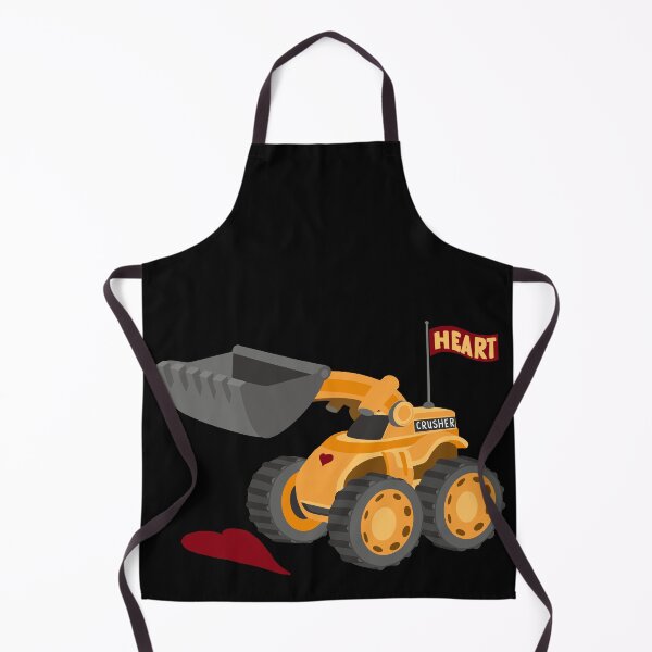 Item preview, Heart Crusher, Funny Kids digger truck | All hand drawn designed and sold by Giovanni-c.