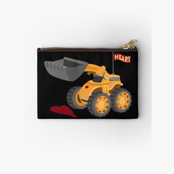 Item preview, Heart Crusher, Funny Kids digger truck | All hand drawn designed and sold by Giovanni-c.