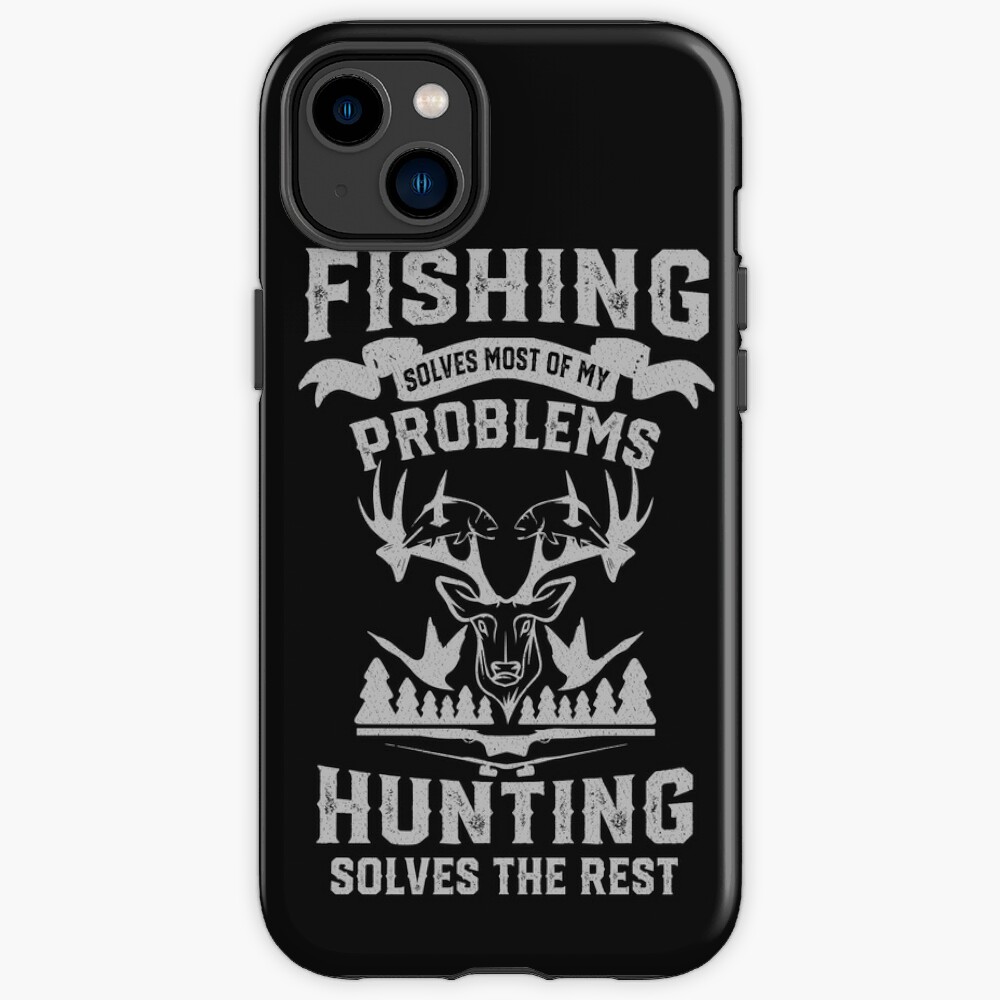 Fishing Gift Cool People Do Fishing Funny Fisher Gag #1 iPhone Case by Jeff  Creation - Pixels