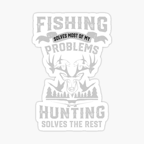 Fin And Feather Hunting Fishing Decals 2 Stickers Bogo – The