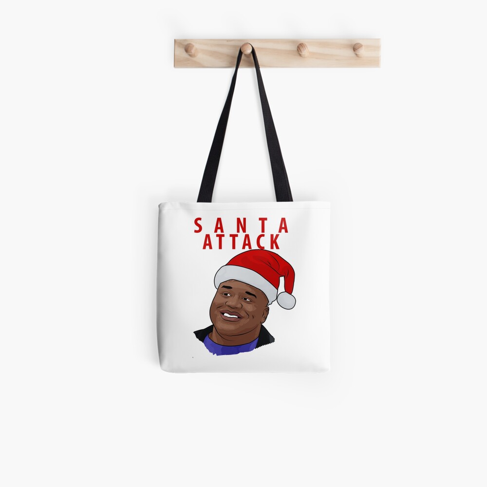 Santa Attack Tote Bag