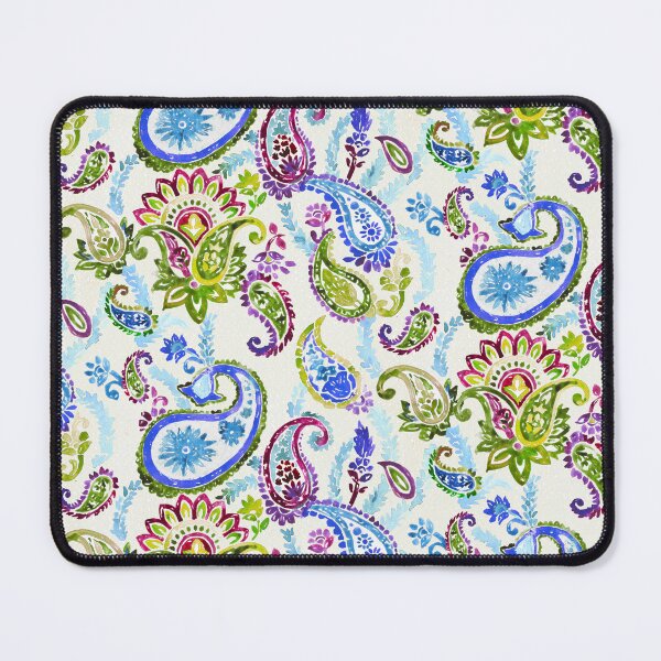 Item preview, Paisley pastel blue designed and sold by Alessandro Remo Mazzoni Remotextiles.