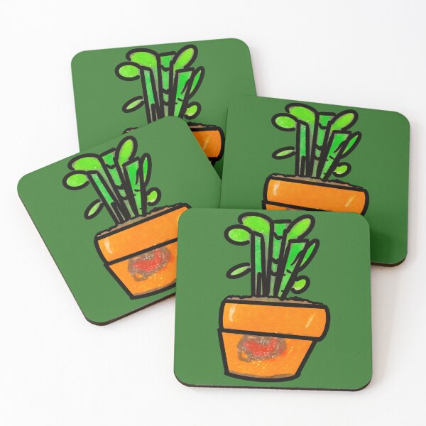 Item preview, Succulent Plant in a Pot - Cartoon designed and sold by jolabrese.
