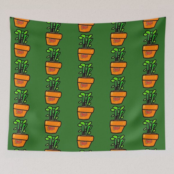Item preview, Succulent Plant in a Pot - Cartoon designed and sold by jolabrese.