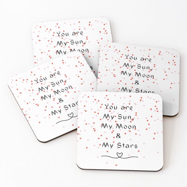 Item preview, You are my sun, moon and stars ! - Minimalist Designs! designed and sold by ActRightToday.