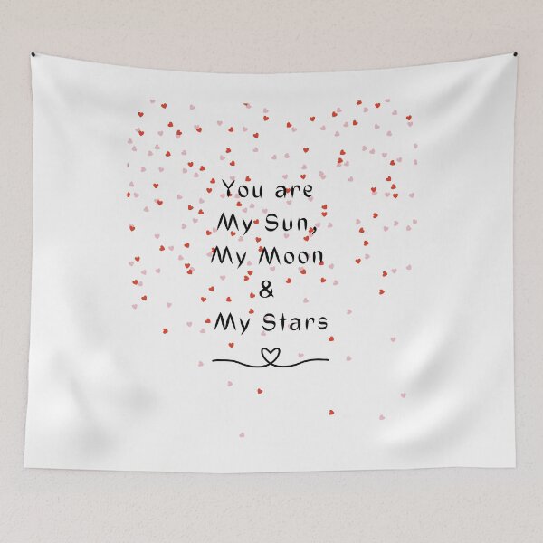 Item preview, You are my sun, moon and stars ! - Minimalist Designs! designed and sold by ActRightToday.