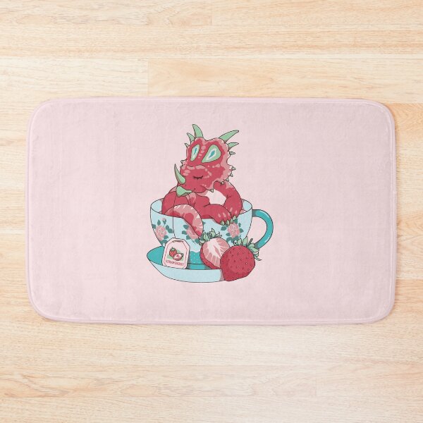 Item preview, Teacup Dinos: Strawberry Tea Styraco designed and sold by evekajander.