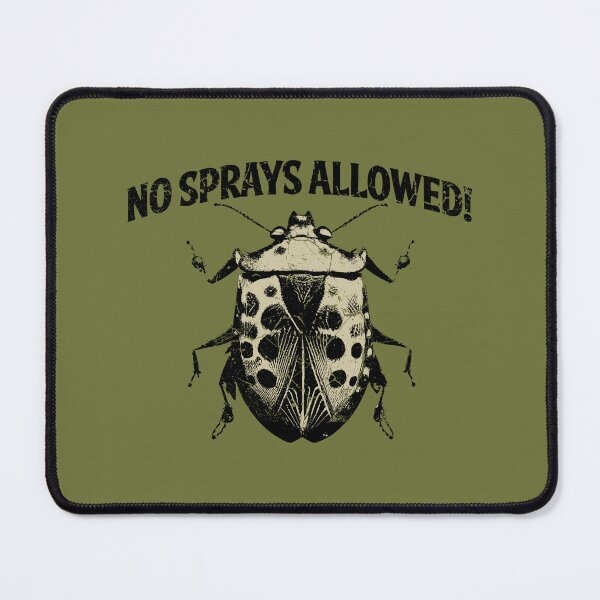 Item preview, No Sprays Allowed Stinky Bug designed and sold by MintaApparel.