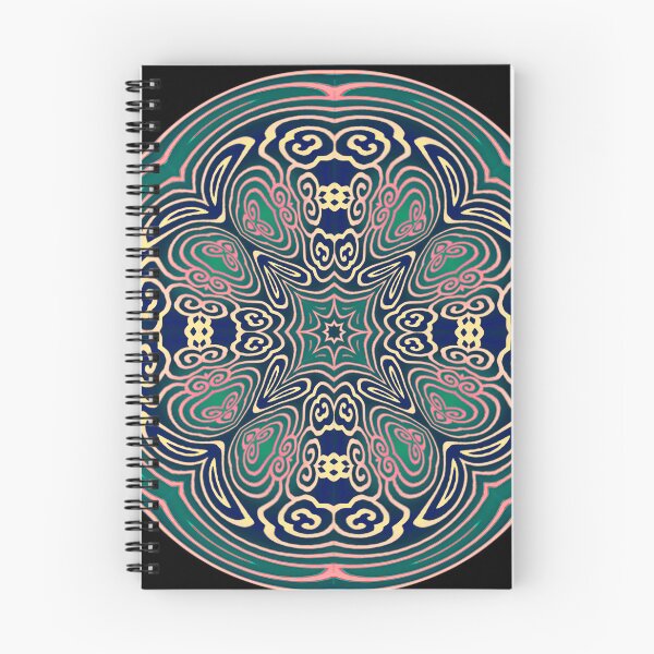 Item preview, colorful abstract circle designed and sold by chambergambit.