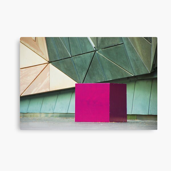 The purple box Canvas Print