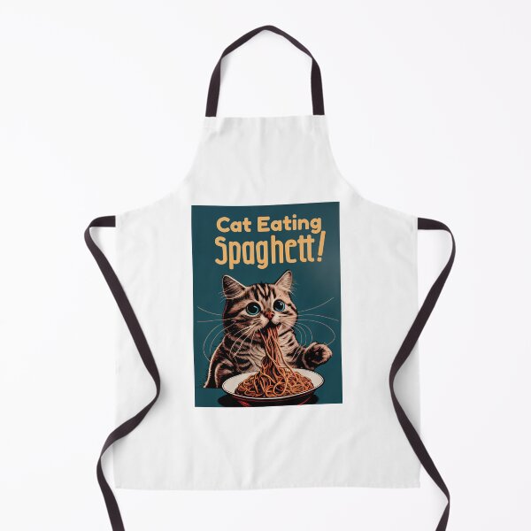 Item preview, Cat Eating Spaghetti meme designed and sold by EXproRIMENT.