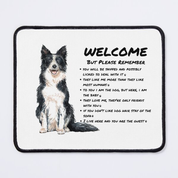 Item preview, Welcome Happy Smiling Dog designed and sold by Namsus-Printing.