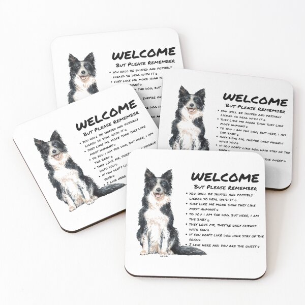 Item preview, Welcome Happy Smiling Dog designed and sold by Namsus-Printing.