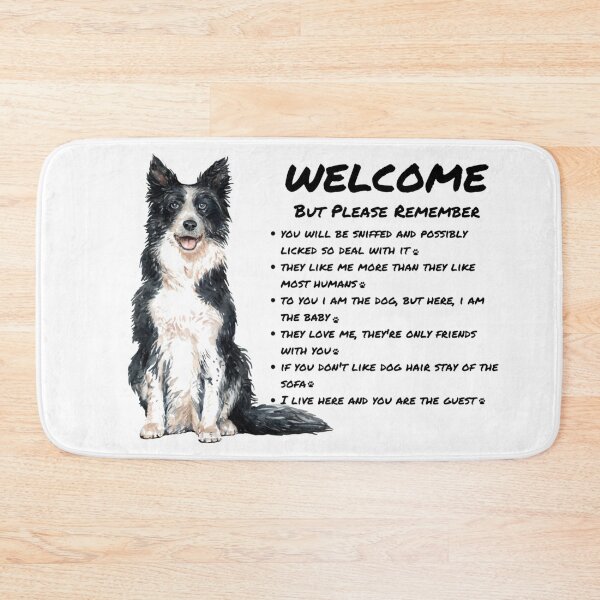 Item preview, Welcome Happy Smiling Dog designed and sold by Namsus-Printing.