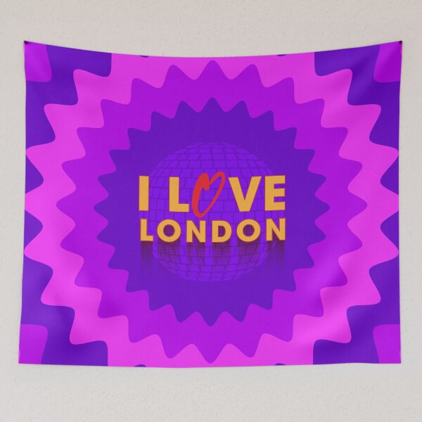 Item preview, I Love Disco London designed and sold by TipTop GFX.