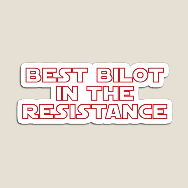 Item preview, Best Bilot (red, outline) designed and sold by AllQueerHere.