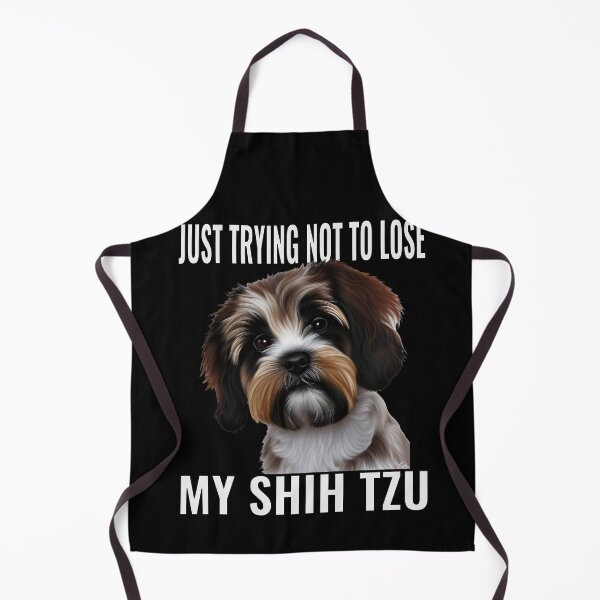 Item preview, Trying not to lose my Shih Tzu designed and sold by CottagePop.