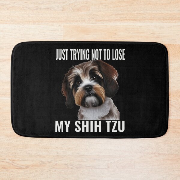 Item preview, Trying not to lose my Shih Tzu designed and sold by CottagePop.
