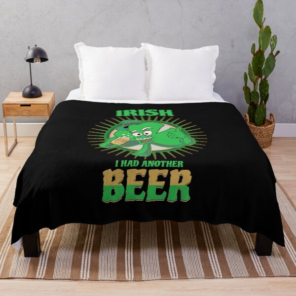 Item preview, Irish I Had Another Beer Funny St Patrick's Day Lucky Clover Leprechaun Shamrock St Paddy's Day designed and sold by CarantinedChaos.