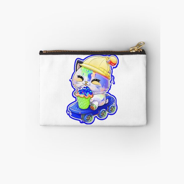Item preview, Cat chibi kawaii colorful cartoon adorable animals sticer  designed and sold by FunArt4You.