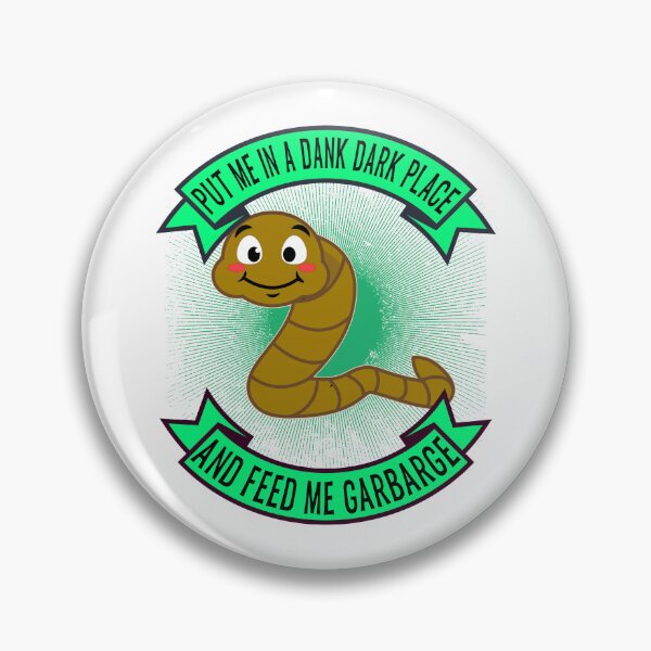 Item preview, Worm Farming Organic Gardening Feed Me Funny Garbage Compost designed and sold by funnytshirtemp.