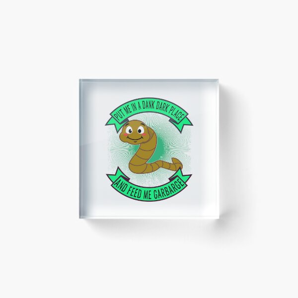 Item preview, Worm Farming Organic Gardening Feed Me Funny Garbage Compost designed and sold by funnytshirtemp.