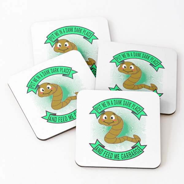 Item preview, Worm Farming Organic Gardening Feed Me Funny Garbage Compost designed and sold by funnytshirtemp.