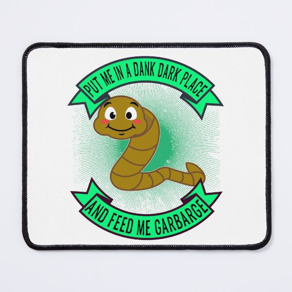Item preview, Worm Farming Organic Gardening Feed Me Funny Garbage Compost designed and sold by funnytshirtemp.