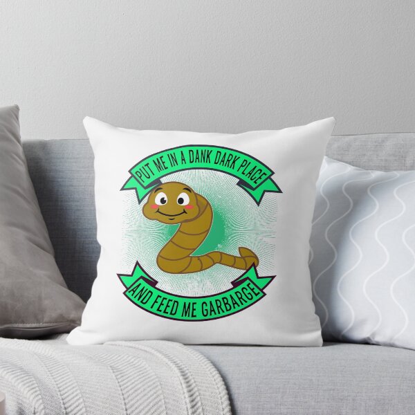Item preview, Worm Farming Organic Gardening Feed Me Funny Garbage Compost designed and sold by funnytshirtemp.