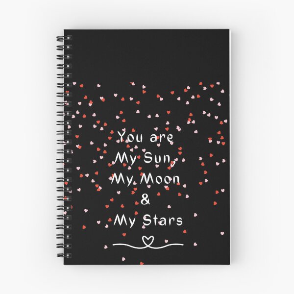 Item preview, You are my sun, moon and stars ! - Minimalist Designs! - Black designed and sold by ActRightToday.