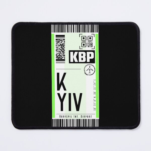Item preview, KYIV KIEV KBP classic luggage tag designed and sold by LeddsoDello.