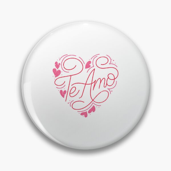 Item preview, Te Amo ! - Minimalist Designs! designed and sold by ActRightToday.