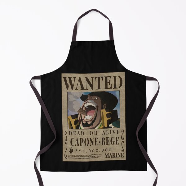 Item preview, Capone Bege Bounty One Piece Fire Tank Pirates Wanted Poster designed and sold by One Piece Bounty Poster.