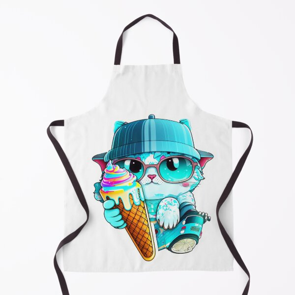 Item preview, Copy of Cat chibi kawaii colorful cartoon adorable animals sticer designed and sold by FunArt4You.