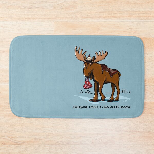 Item preview, Everyone Loves a Chocolate Moose designed and sold by ElephantShoe.