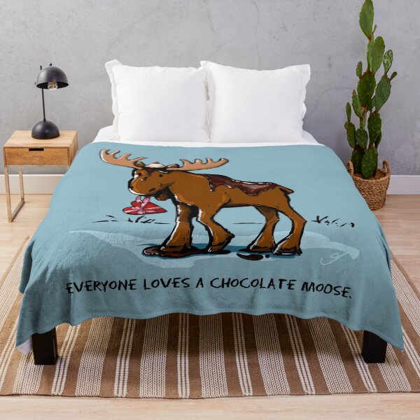Item preview, Everyone Loves a Chocolate Moose designed and sold by ElephantShoe.