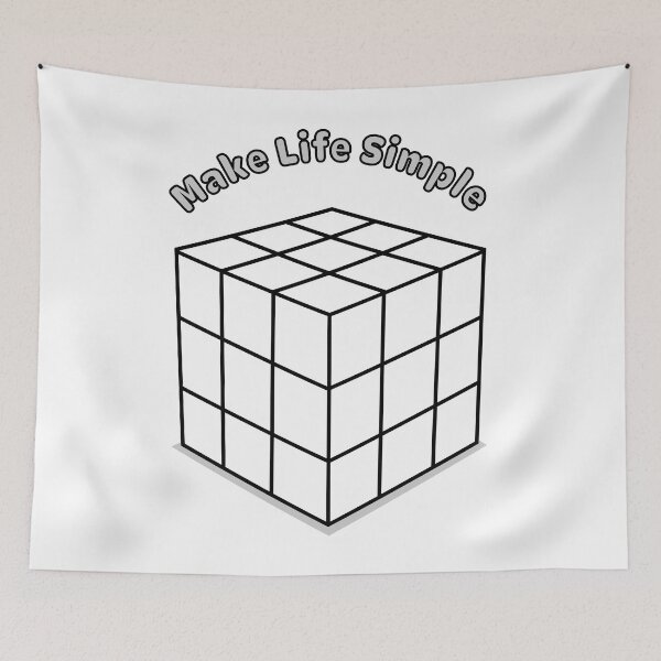 Item preview, Make life simple designed and sold by Coowo22.
