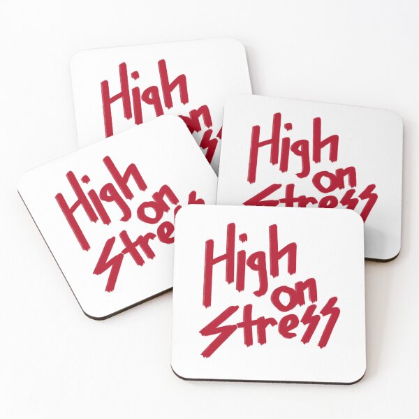 Item preview, High on Stress designed and sold by RooBooCo.