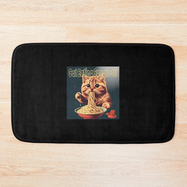 Item preview, Cat Eating Spaghetti meme designed and sold by EXproRIMENT.