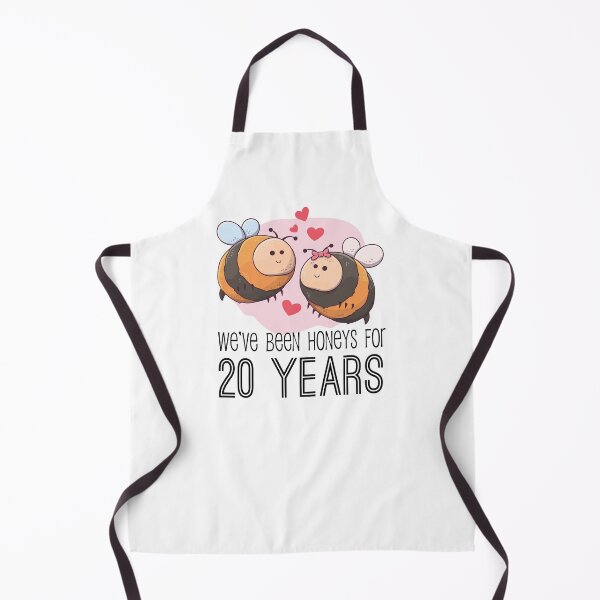 Item preview, 20th Wedding Anniversary We've Been Honeys for 20 Years designed and sold by CuteTrendyFinds.
