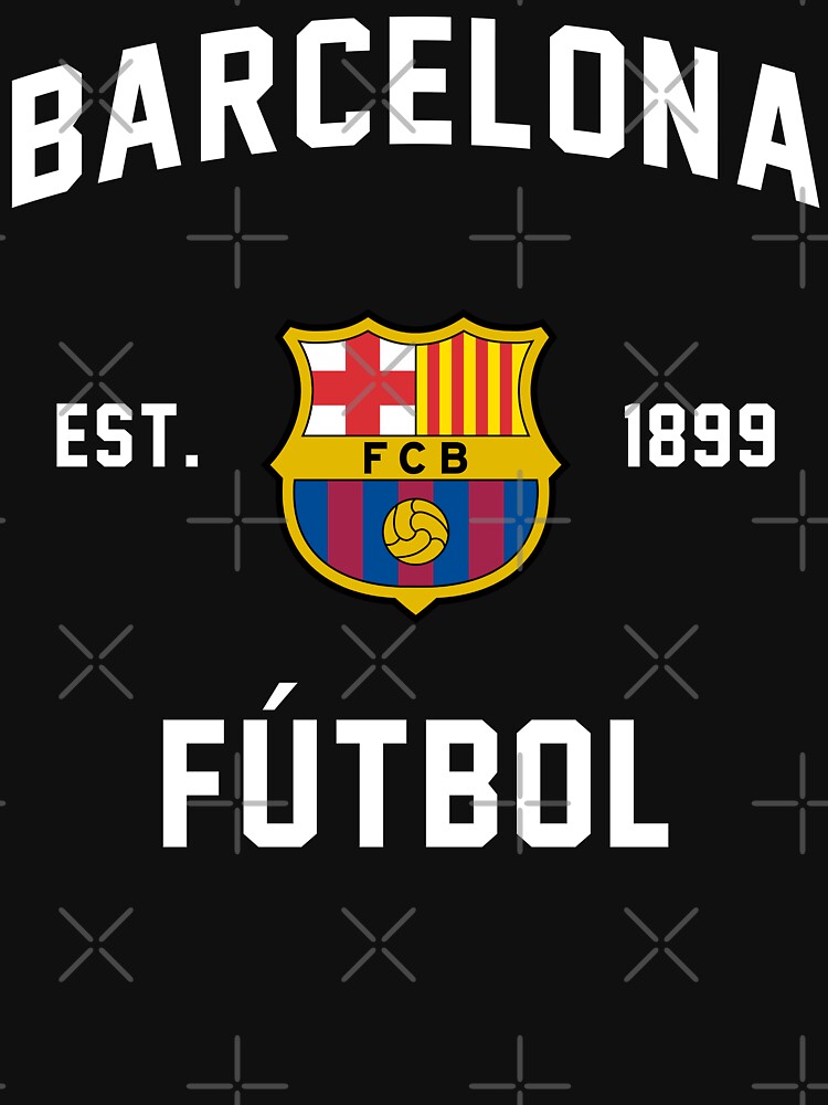 FC Barcelona Classic Football Soccer FC Barcelona Pullover Hoodie | Redbubble