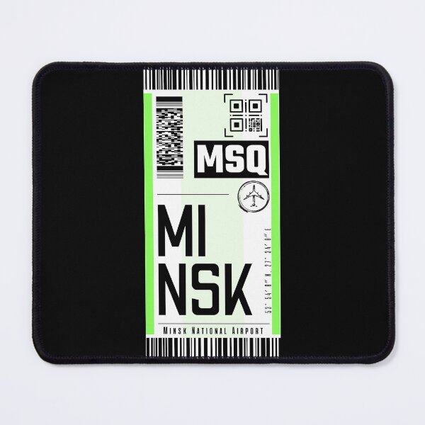 Item preview, MINSK MSQ classic luggage tag designed and sold by LeddsoDello.